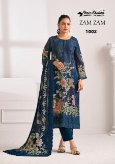 Shree shalika zam zam dress material wholesale shops in delhi